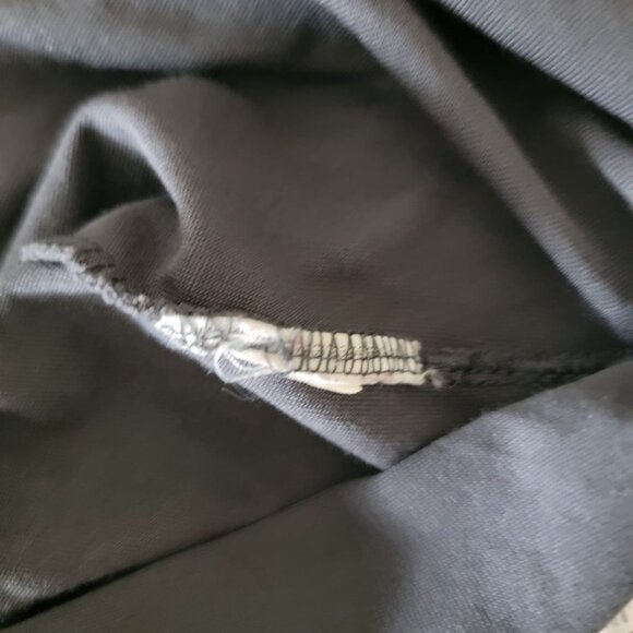 The Nike Tee - Dri Fit, Athletic Gray, Yellow-Green Swoosh - Picture 7 of 7